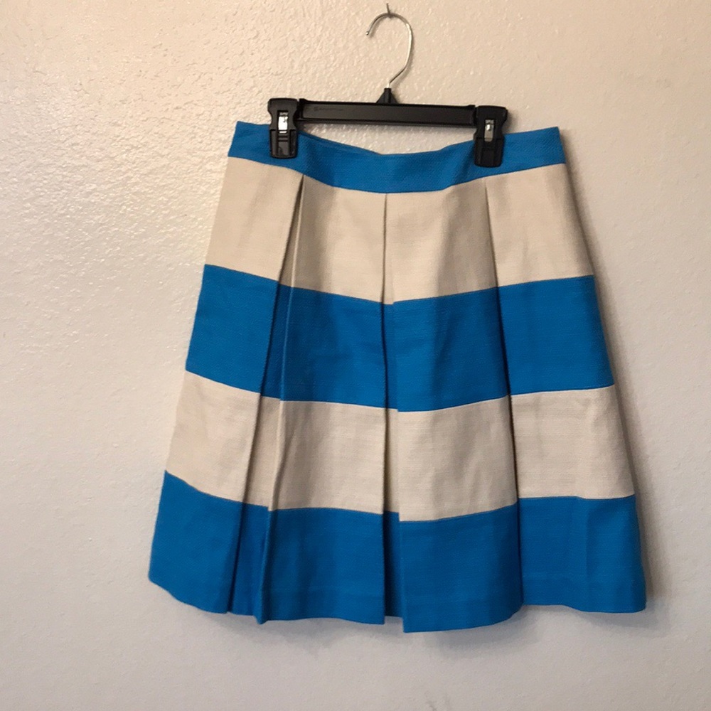 Boden canvass striped skirt size 6R